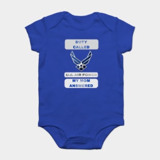 DutyCalledAirForce Mom Baby Bodysuit